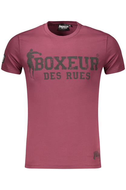 BOXEUR DES RUES T-SHIRT MANICHE CORTE UOMO ROSSO