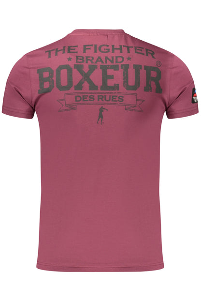 BOXEUR DES RUES T-SHIRT MANICHE CORTE UOMO ROSSO