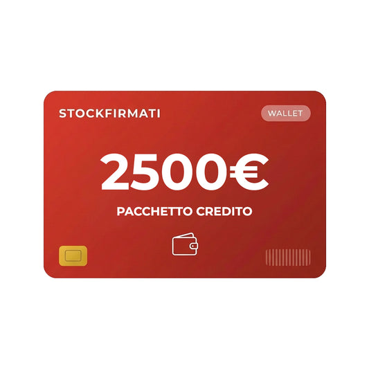 BRAND PACCHETTO CREDITO 2500
