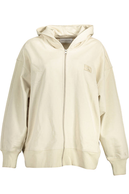 CALVIN KLEIN FELPA CON ZIP DONNA