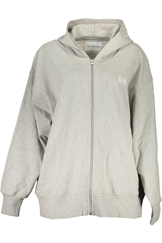CALVIN KLEIN FELPA CON ZIP DONNA