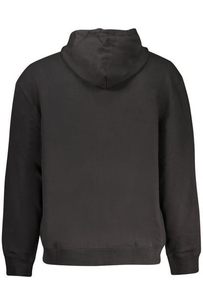 CALVIN KLEIN FELPA CON ZIP UOMO NERO