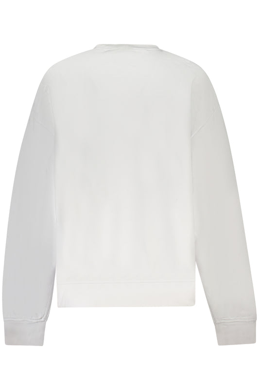 CALVIN KLEIN FELPA SENZA ZIP DONNA BIANCO