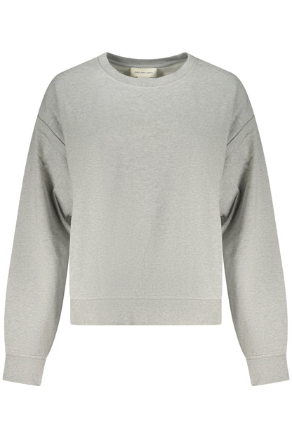 CALVIN KLEIN FELPA SENZA ZIP DONNA GRIGIO