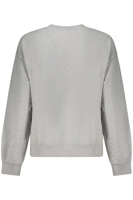 CALVIN KLEIN FELPA SENZA ZIP DONNA GRIGIO