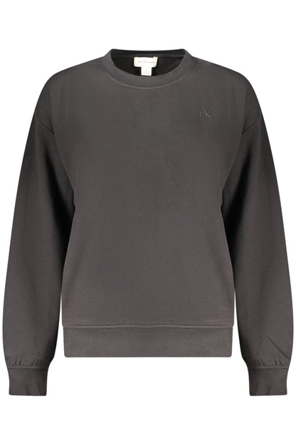 CALVIN KLEIN FELPA SENZA ZIP DONNA NERO