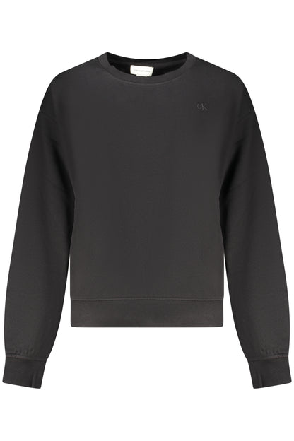 CALVIN KLEIN FELPA SENZA ZIP DONNA NERO