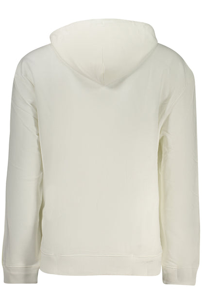 CALVIN KLEIN FELPA SENZA ZIP UOMO BIANCO