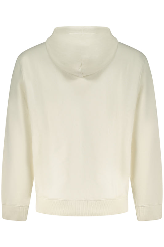 CALVIN KLEIN FELPA SENZA ZIP UOMO BIANCO