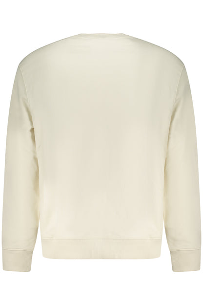 CALVIN KLEIN FELPA SENZA ZIP UOMO BIANCO