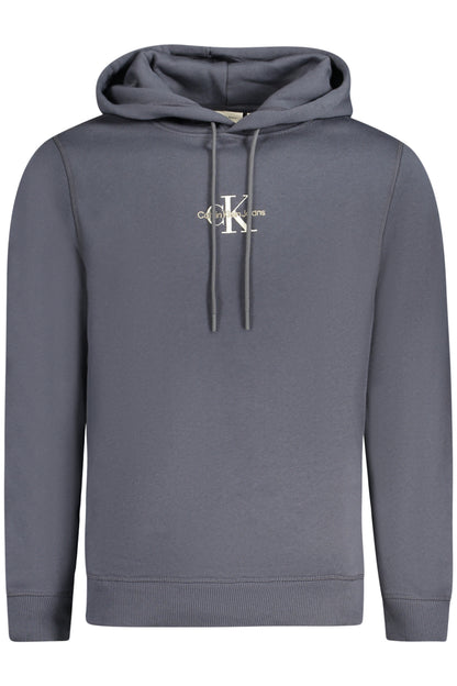 CALVIN KLEIN FELPA SENZA ZIP UOMO BLU