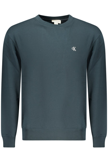 CALVIN KLEIN FELPA SENZA ZIP UOMO BLU