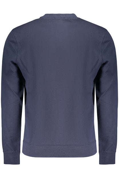CALVIN KLEIN FELPA SENZA ZIP UOMO BLU