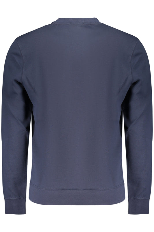 CALVIN KLEIN FELPA SENZA ZIP UOMO BLU