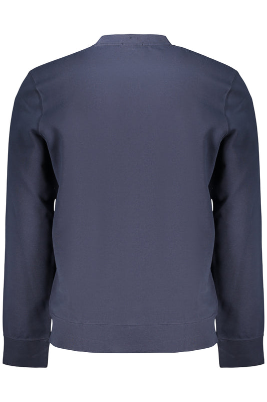 CALVIN KLEIN FELPA SENZA ZIP UOMO BLU