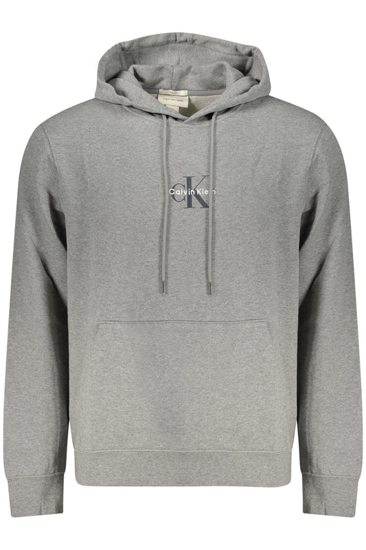 CALVIN KLEIN FELPA SENZA ZIP UOMO GRIGIO