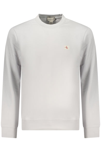 CALVIN KLEIN FELPA SENZA ZIP UOMO GRIGIO