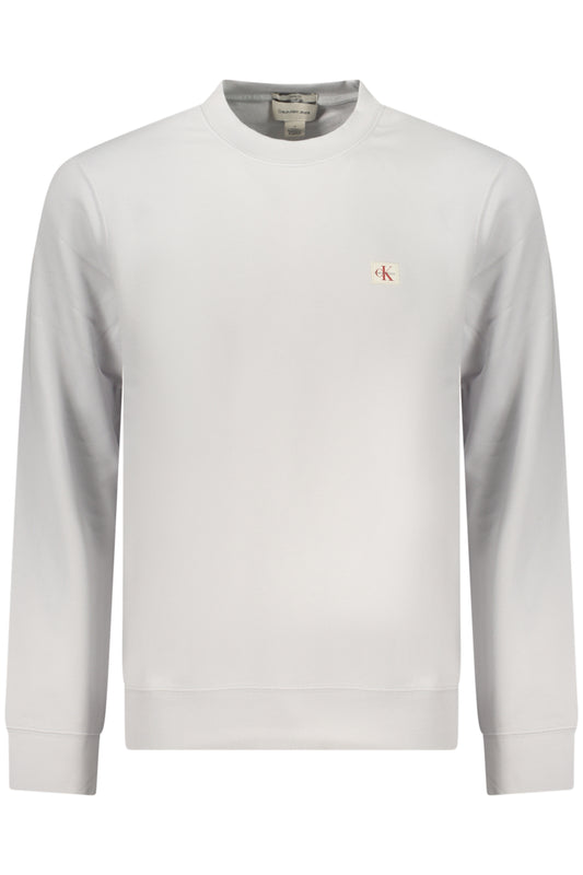 CALVIN KLEIN FELPA SENZA ZIP UOMO GRIGIO