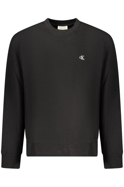 CALVIN KLEIN FELPA SENZA ZIP UOMO NERO