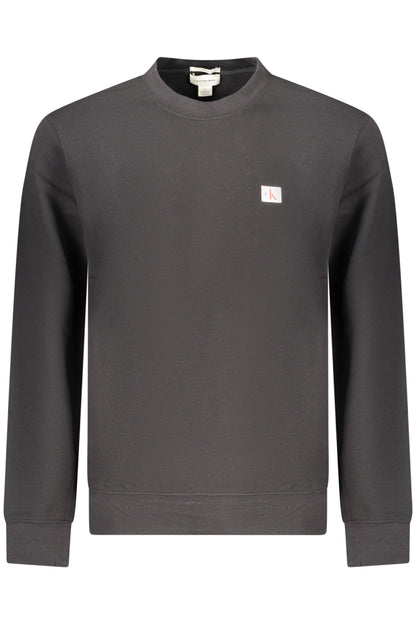 CALVIN KLEIN FELPA SENZA ZIP UOMO NERO