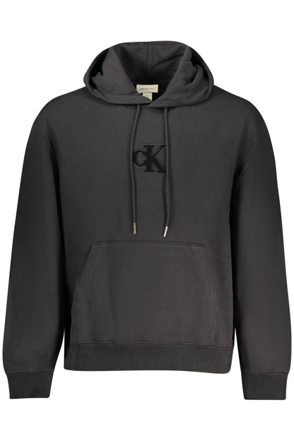 CALVIN KLEIN FELPA SENZA ZIP UOMO NERO