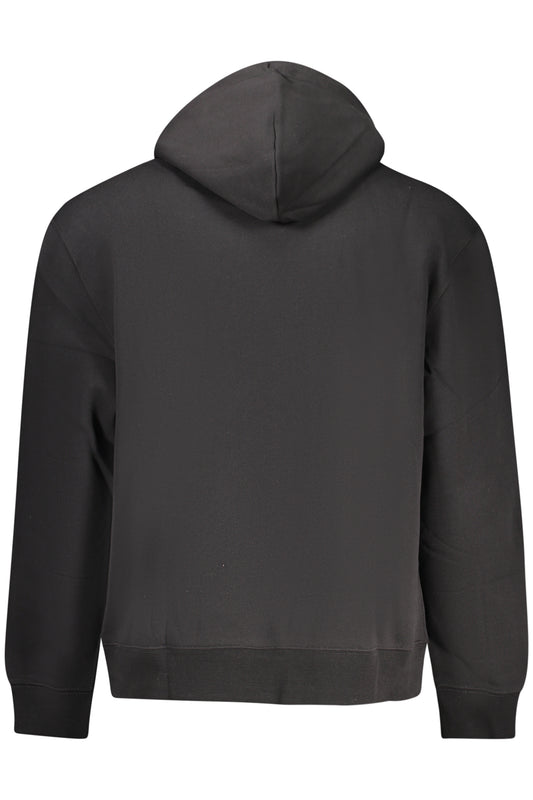 CALVIN KLEIN FELPA SENZA ZIP UOMO NERO