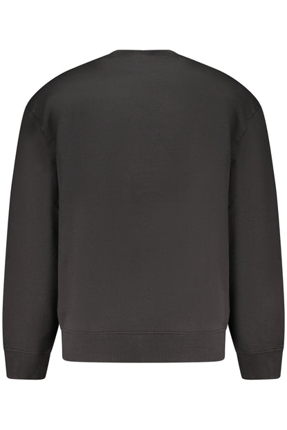 CALVIN KLEIN FELPA SENZA ZIP UOMO NERO