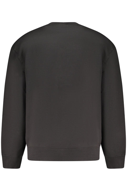 CALVIN KLEIN FELPA SENZA ZIP UOMO NERO