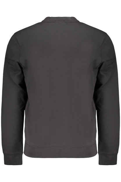 CALVIN KLEIN FELPA SENZA ZIP UOMO NERO