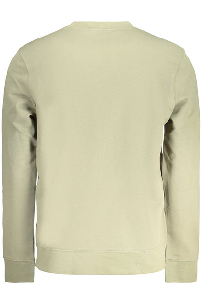 CALVIN KLEIN FELPA SENZA ZIP UOMO VERDE