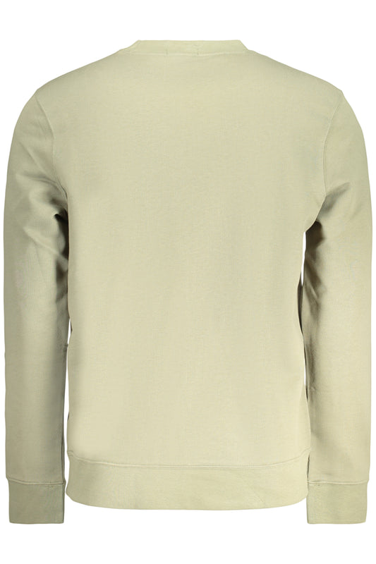 CALVIN KLEIN FELPA SENZA ZIP UOMO VERDE