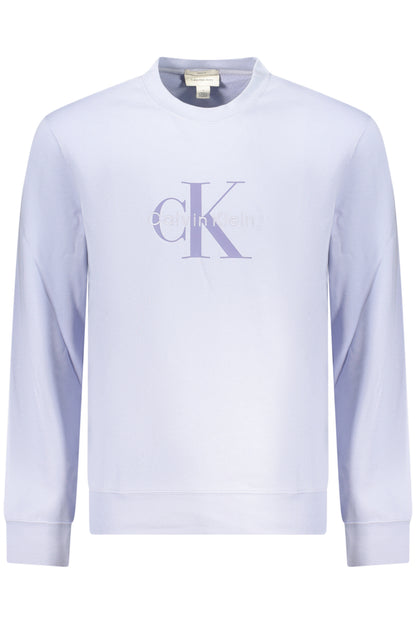 CALVIN KLEIN FELPA SENZA ZIP UOMO VIOLA