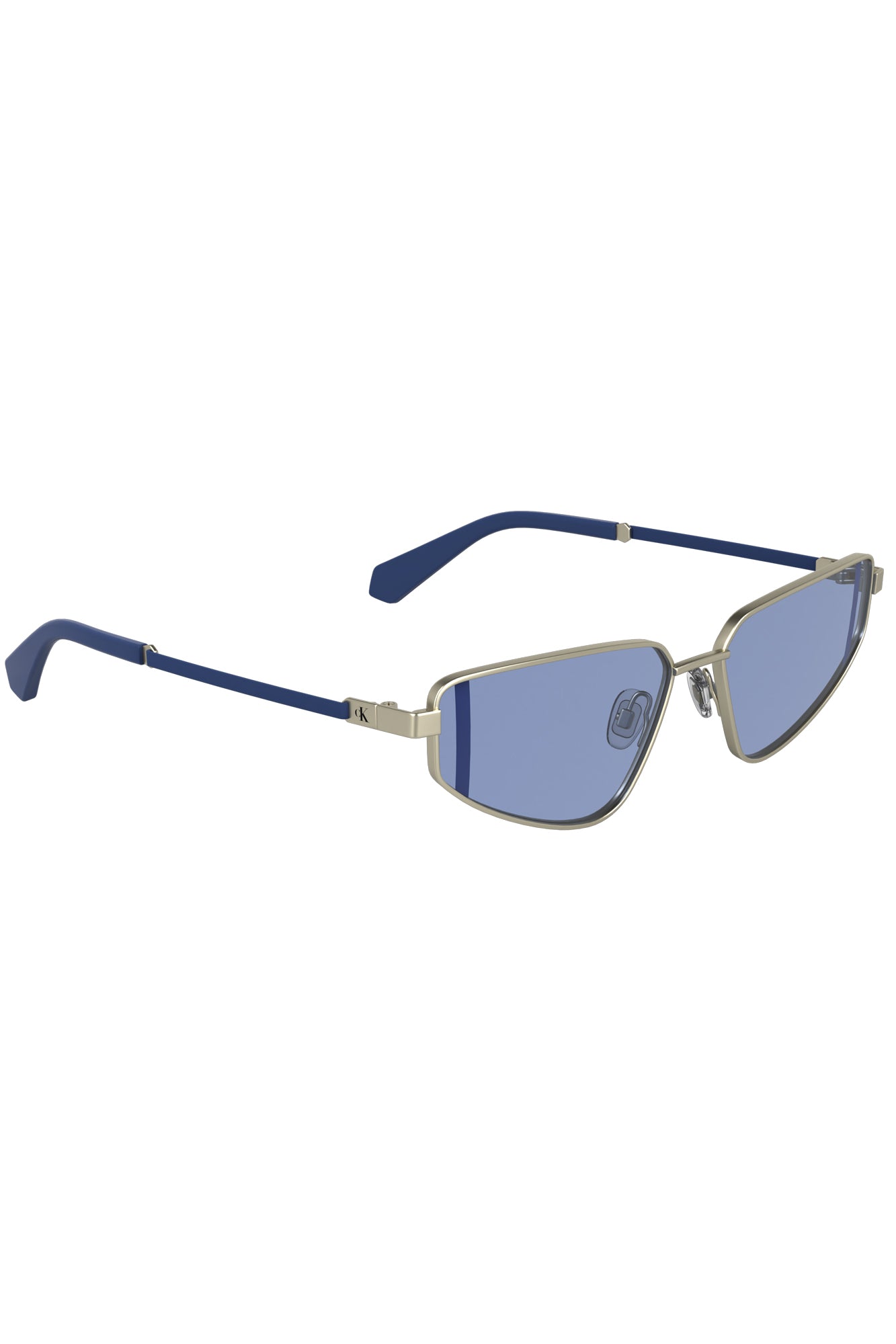 CALVIN KLEIN OCCHIALE DA SOLE DONNA ARGENTO