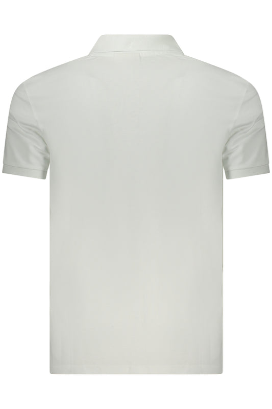 CALVIN KLEIN CALVIN KLEIN POLO MANICHE CORTE UOMO BIANCO