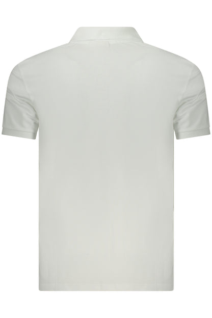 CALVIN KLEIN POLO MANICHE CORTE UOMO BIANCO