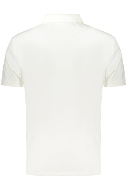 CALVIN KLEIN POLO MANICHE CORTE UOMO BIANCO
