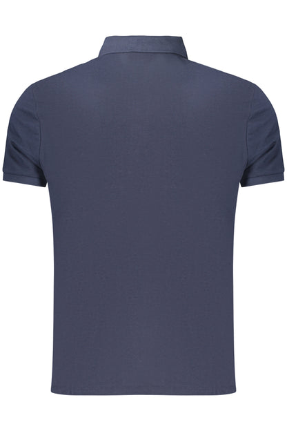 CALVIN KLEIN POLO MANICHE CORTE UOMO BLU
