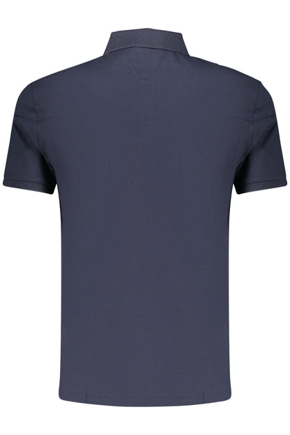 CALVIN KLEIN POLO MANICHE CORTE UOMO BLU