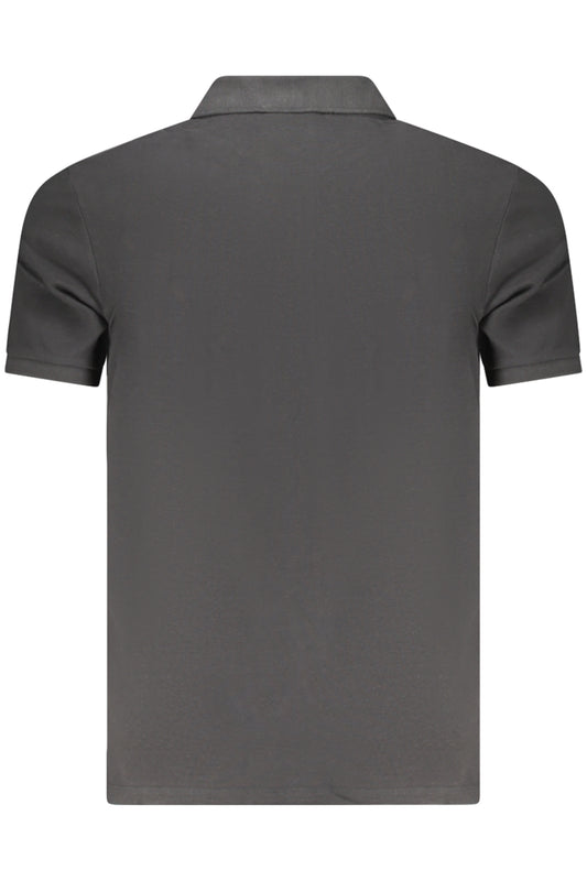 CALVIN KLEIN CALVIN KLEIN POLO MANICHE CORTE UOMO NERO