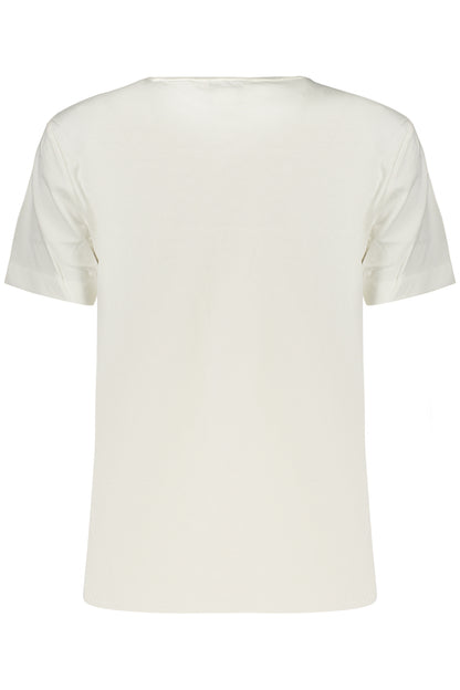 CALVIN KLEIN T-SHIRT MANICHE CORTE DONNA BIANCO