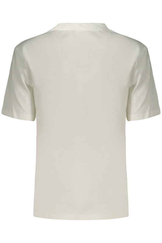 CALVIN KLEIN T-SHIRT MANICHE CORTE DONNA BIANCO