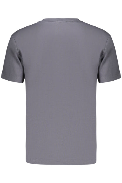 CALVIN KLEIN T-SHIRT MANICHE CORTE DONNA GRIGIO