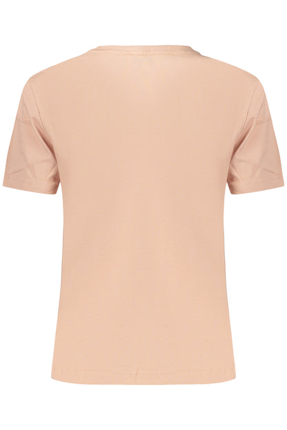 CALVIN KLEIN T-SHIRT MANICHE CORTE DONNA ROSA