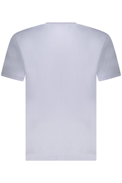 CALVIN KLEIN T-SHIRT MANICHE CORTE UOMO AZZURRO
