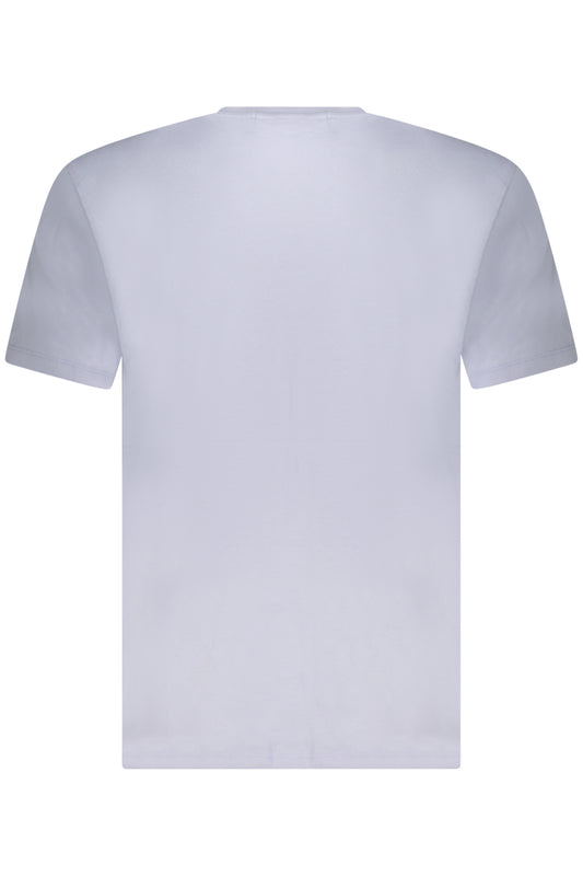 CALVIN KLEIN T-SHIRT MANICHE CORTE UOMO AZZURRO