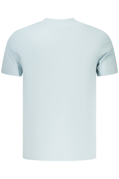 CALVIN KLEIN T-SHIRT MANICHE CORTE UOMO AZZURRO