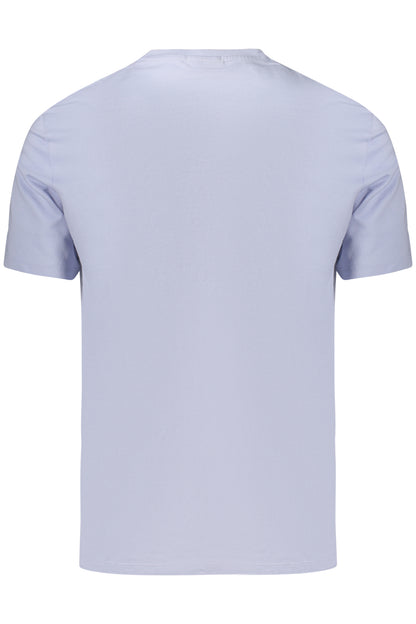 CALVIN KLEIN T-SHIRT MANICHE CORTE UOMO AZZURRO