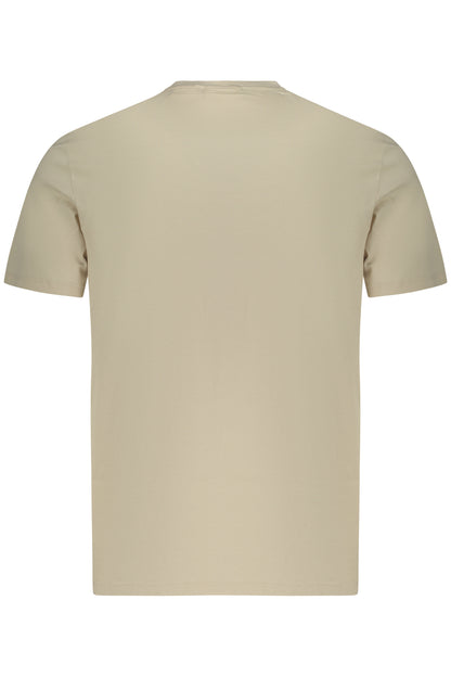 CALVIN KLEIN T-SHIRT MANICHE CORTE UOMO BEIGE