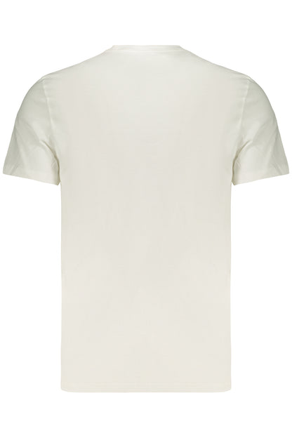 CALVIN KLEIN T-SHIRT MANICHE CORTE UOMO BIANCO