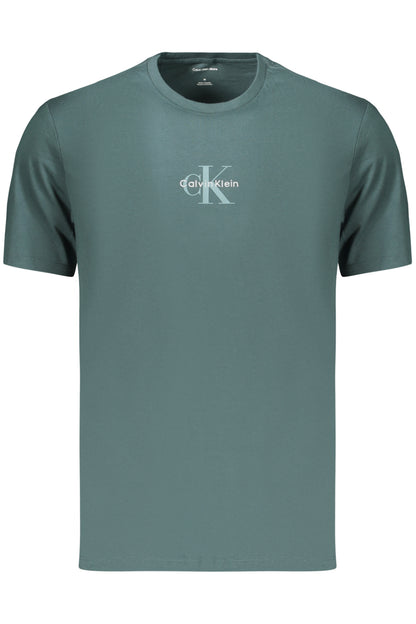 CALVIN KLEIN T-SHIRT MANICHE CORTE UOMO BLU